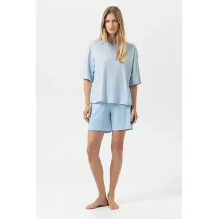 MEY Simple Stripes Pyjama Gestreift Blau S