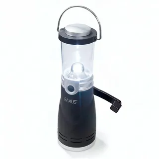 EAXUS Dynamo Camping Laterne Kurbellampe- aufladbar ohne Batterien Eaxus® LED