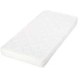 Lorelli Babybett Matratze 110 x 62 x 10 cm Schonbezug waschbar weiß