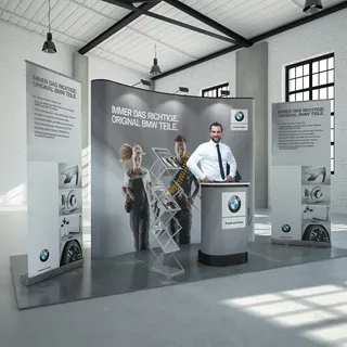 Messestand mobil Berlin 10m2