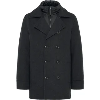 Indicode Wollmantel IDLuxeno grau M
