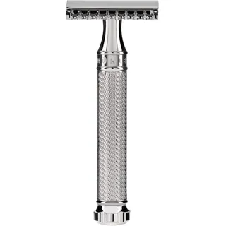 MÜHLE Traditional Rasierhobel - offener Kamm, abschraubbarem Kopf - inkl. Probeklinge Version Twist