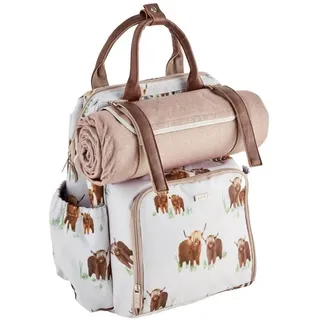 Next Picknickrucksack Hamish Picknick-Rucksack für 4 Personen (2-tlg) beige