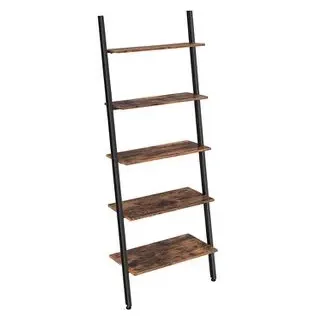 VASAGLE Bücherregal braun, schwarz 64,0 x 34,0 x 186,0 cm
