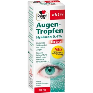 Queisser Pharma Augen Tropfen Hyaluron 0,4%  Tropfen 10 ml