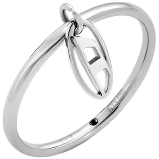 Diesel Fingerring Diesel Unisex-Herrenring Edelstahl silberfarben 63