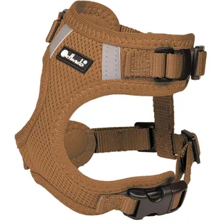 Petlando Mesh Vest Hundegeschirr Cognac M