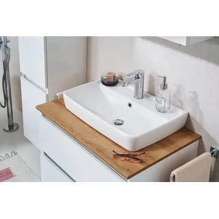 Pelipal Waschtischplatte Quick 360 Holzoptik Riviera Eiche