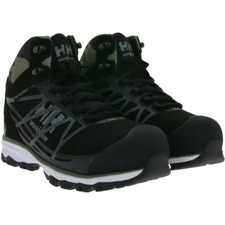 wasserdichte Helly Hansen Chelsea Evolution Mid S3 Damen Sicherheits-Schuhe mit Ortholite und Helly Tech® Membran Arbeits-Schuhe Schutzklasse S3 78262_481 Schwarz - 36