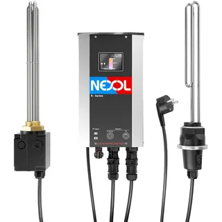 nexol NEX-R2 3KW Energy Controller & 2x Einschraubheizkörper für PV und Netz