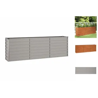 240 x 40 x 77 cm Cortenstahl