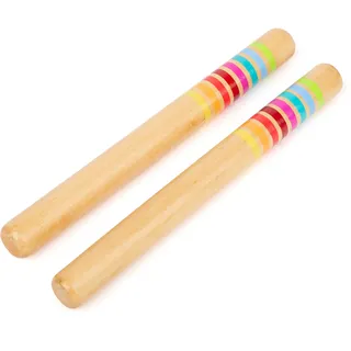 Small Foot Company Klangstäbe "Sound" 2er-Set 11496 Braun/Mehrfarbig