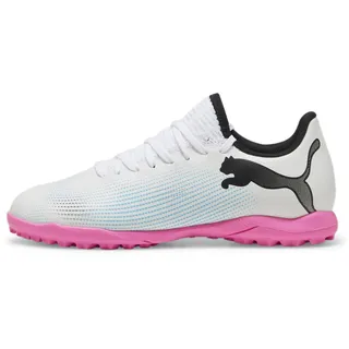 TT Jr. puma white/puma black/poison pink 34