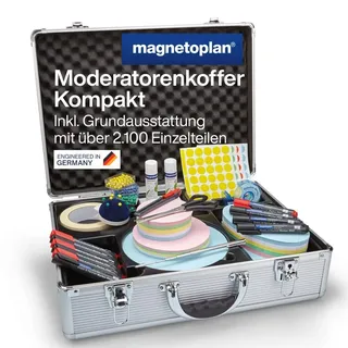Magnetoplan Moderationskoffer Kompakt 2.518 Teile
