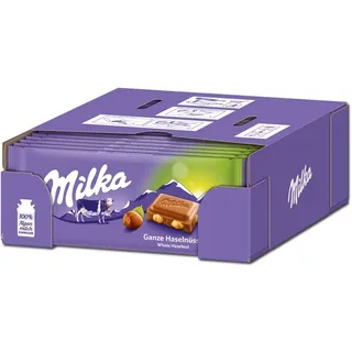 MILKA Alpenmilch Schokoladentafel 17 Packungen 95 g