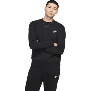 Nike Sportswear Club Fleece Crew Sweatshirt Herren black/white XXL