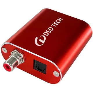 DSD TECH SH-AU02A USB-zu-TOSLINK-Koaxial-SPDIF-Audio-Adapter-Unterstützung 96K 24Bit