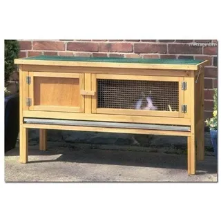 Kaninchenstall - 116x66x45cm - Hasenstall