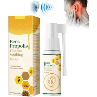 Bee Propolis Tinnitus Relief Spray, Tinnitus Relief for Ringing Ears, Tinnitus Relief Spray Lindert Tinnitus, Ohr Tinnitus Entlastung (1 Stück)