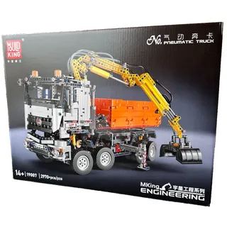 Mould King 19007 LKW Ferngesteuert Kran mit 2970 Teilen - NEU in OVP
