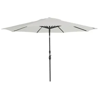 Schöner Wohnen SCHÖNER WOHNEN-Kollektion Marktschirm Savaneta Ø 300 cm Polyester Weiß