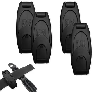 UYVPAER 4 Stück Auto Sicherheitsgurt Clip, Universal-Sicherheitsgurt-Einsteller, Autositz Gurtversteller, Gurtversteller Seat Belt Clips, Auto-Sicherheitsgurt-Clip-Einsteller, Für Erwachsene,