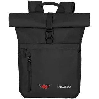 Travelite Rucksack Basic Aida Rollup Backpack Black
