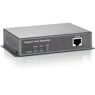 LevelOne POR-0120 - Repeater - 10Base-T, 100Base-TX, 1000Base-T - RJ-45 / RJ-45 - extern - bis zu 100 m (552042)