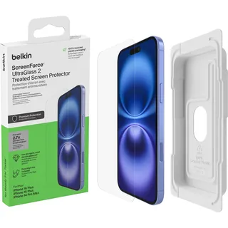 Belkin Screenforce UltraGlass2 antiba.iPhone 16/15Plus/14ProMax