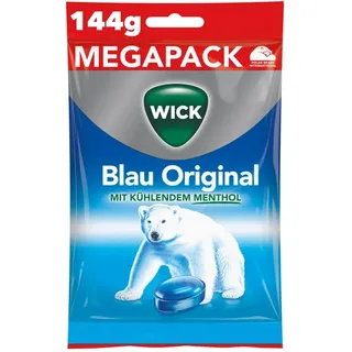 Dallmann's Pharma Candy GmbH WICK Blau Menthol MEGAPACK mit Zucker 144 g