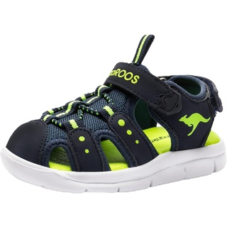 KangaROOS Unisex Kinder K-mini Sandalen, Grün Blau, 22 EU