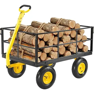 Vevor Bollerwagen 116,8x76x43 cm gelb