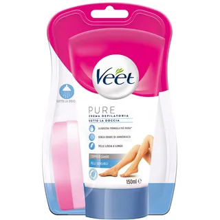 Veet Silk & Fresh Technology Haarentfernungscreme unter der Dusche für empfindliche Haut - 150 ml