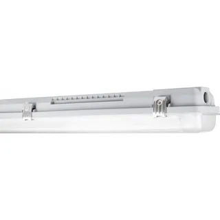 LEDVANCE Feuchtraumleuchte 2x G13 IP65 grau