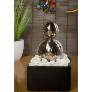 Köhko - Zimmerbrunnen 25011 Wasserspiel Aus Edelstahl Tischebrunnen