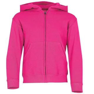 FRUIT OF THE LOOM Kapuzen Sweatjacke Fuchsia 152
