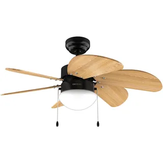 Cecotec EnergySilence Aero 360 92 cm Deckenventilator Schwarz/Holz