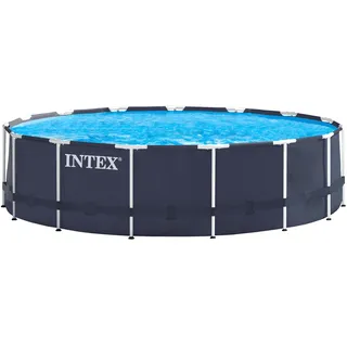 Intex Frame Pool 457 x 122 cm mit Gestänge - Swimming Pool ohne Zubehör