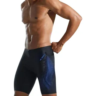 Niktule Badehose für Herren | Kompressions-Jammer zum Schwimmen | Cool Dry Active Badeanzug, Athletic Training Badeanzug, Endurance Long Racing Training Badeanzug