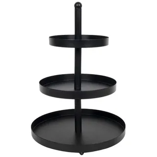 Shopping4u-24 Etagere - Schwarz