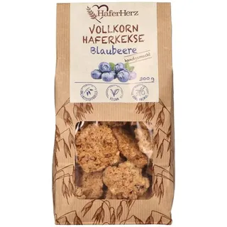haferherz Vollkornhaferkekse Blaubeere, 300 g