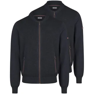 Redmond Strickjacke Basic dunkelblau XXXL