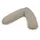 Perlen Musselin 207 Taupe