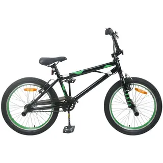 vidaXL BMX Rad 20 Zoll schwarz