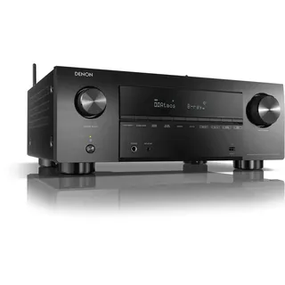 Denon AVC-X3700H 9.2-Kanal AV-Verstärker, HiFi Verstärker, Alexa kompatibel, 7 HDMI Eingänge und 3 Ausgänge, 8K-Video, Bluetooth, WLAN, Musikstreaming, Dolby Atmos, AirPlay 2, HEOS Multiroom, Schwarz