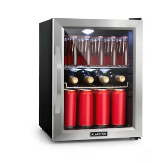 Klarstein Beersafe M Getränkekühlschrank (33 l, 540 mm hoch, Edelstahl)