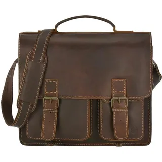GREENBURRY Aktentasche Leder 39 cm