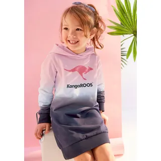 KangaROOS Sweatkleid in (rosa, Lila | Gr. 92/98,