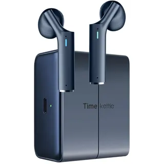 Timekettle W4 Al Übersetzer Kopfhörer, Bidirektionale Simultanübersetzung, Übersetzungsgerät, Knochenstimmensensor für Klarheit, Kompatibel mit iOS & Android, Geschützte Privatsphäre nach DSGVO