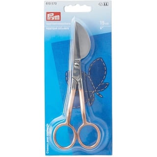 Prym 610570 Applikationsschere 15 cm rosegold